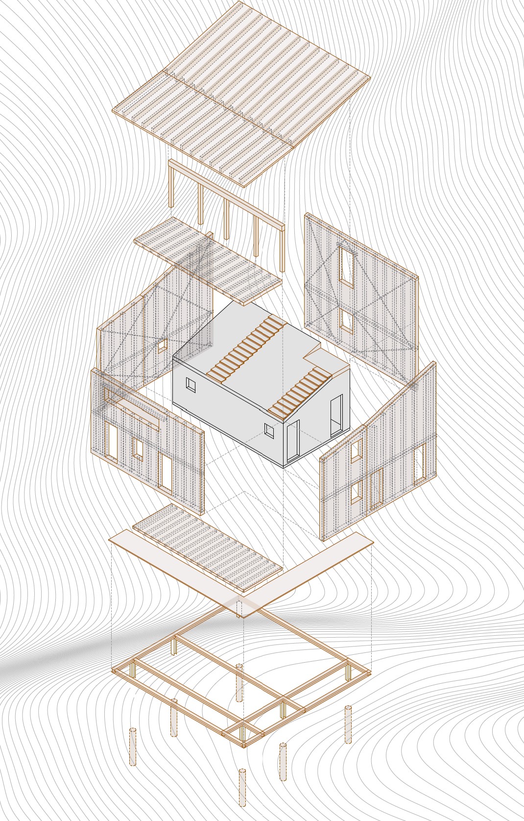 bouquetins principe construction